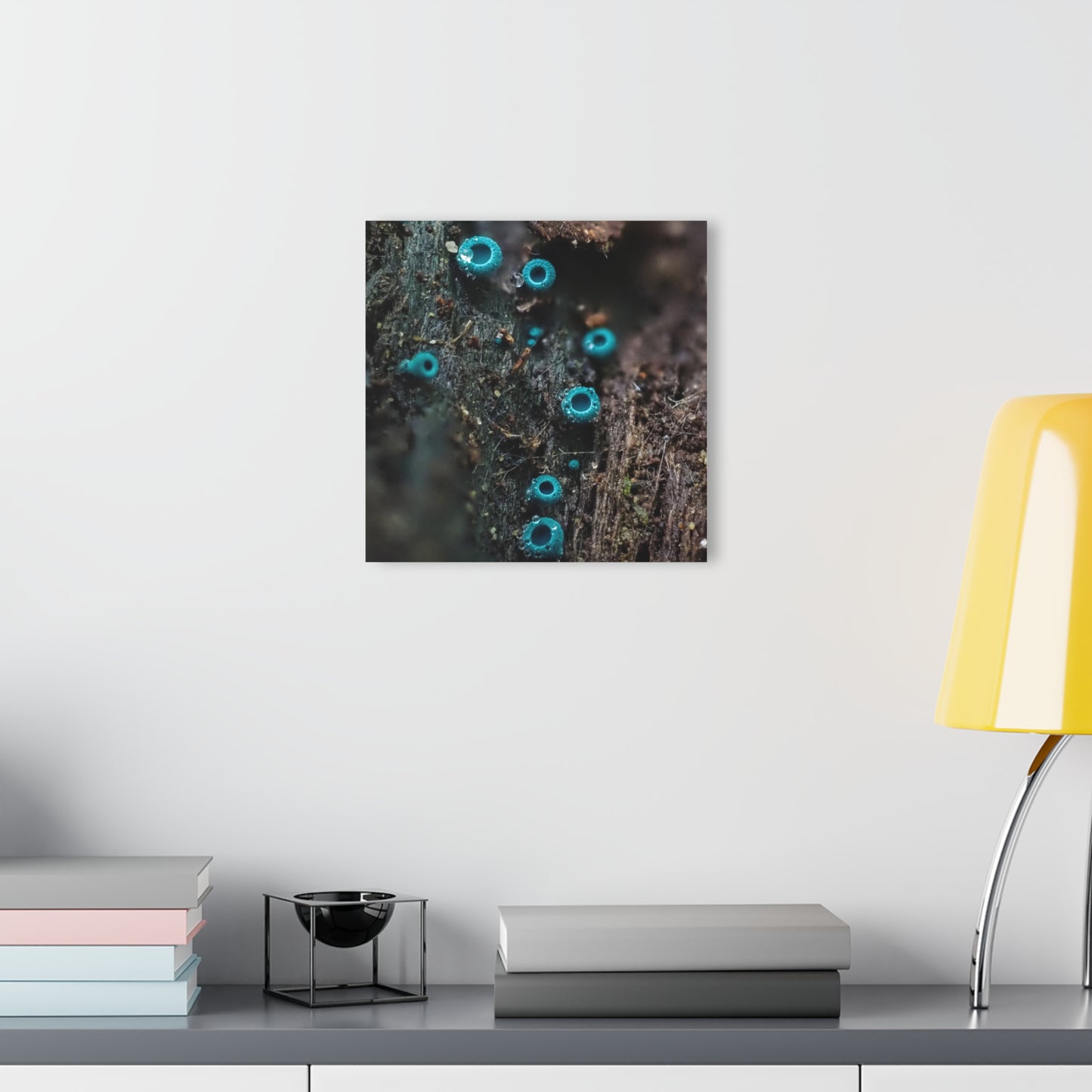 Chlorociboria- Acrylic Prints (French Cleat Hanging)